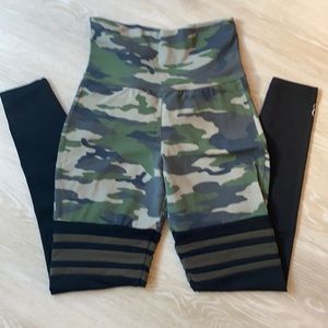 Bombshell high waisted sock leggings